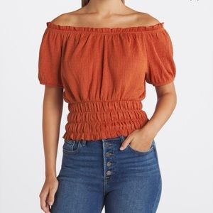 The General Good Piper Off Shoulder Top - XL